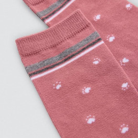 Pack de 3 calcetines de mujer con estampado discreto