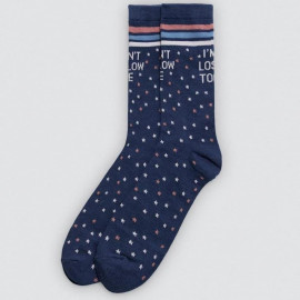 Calcetín de mujer estampado vendido por unidad