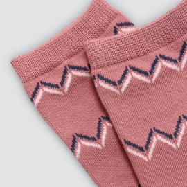 Calcetín de mujer estampado vendido por unidad