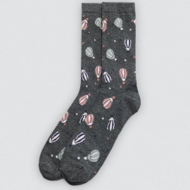 Calcetín de mujer estampado vendido por unidad