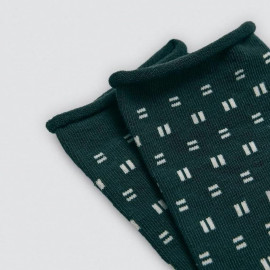 Calcetín de mujer sin puño estampado vendido por unidad