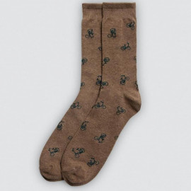 Calcetín de hombre estampado vendido por unidad