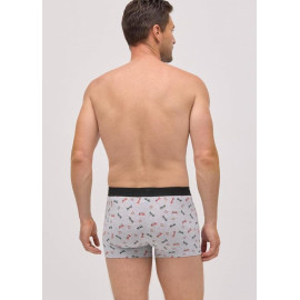 Pack de 2 calzoncillos bóxer de algodón estampados