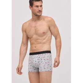 Pack de 2 calzoncillos bóxer de algodón estampados