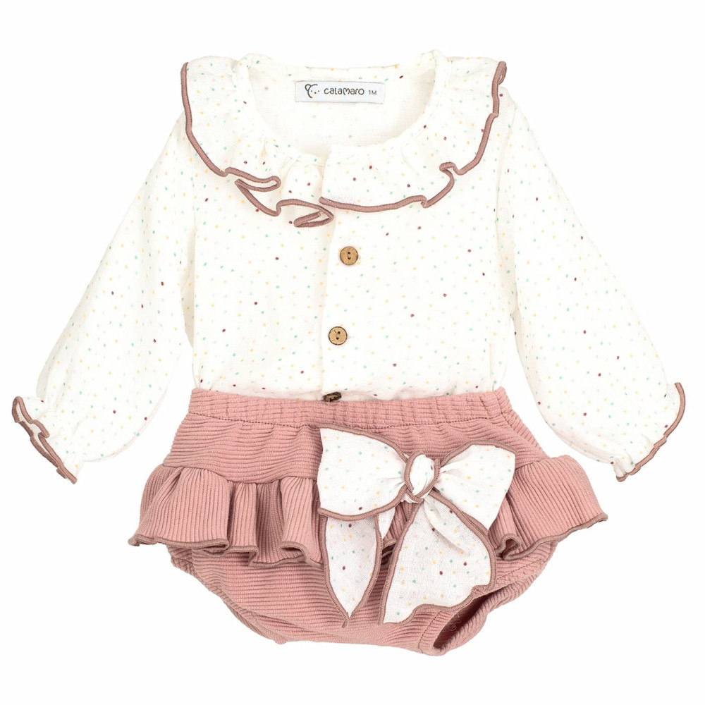Conjunto pololo Céfiro para bebé niña